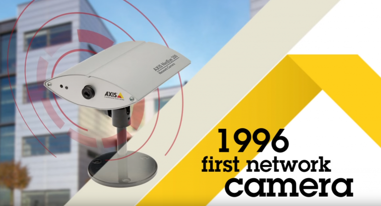 アクシスコミュニケーションズは1996年に世界で初めてネットワークカメラを製造した先駆的メーカーだ